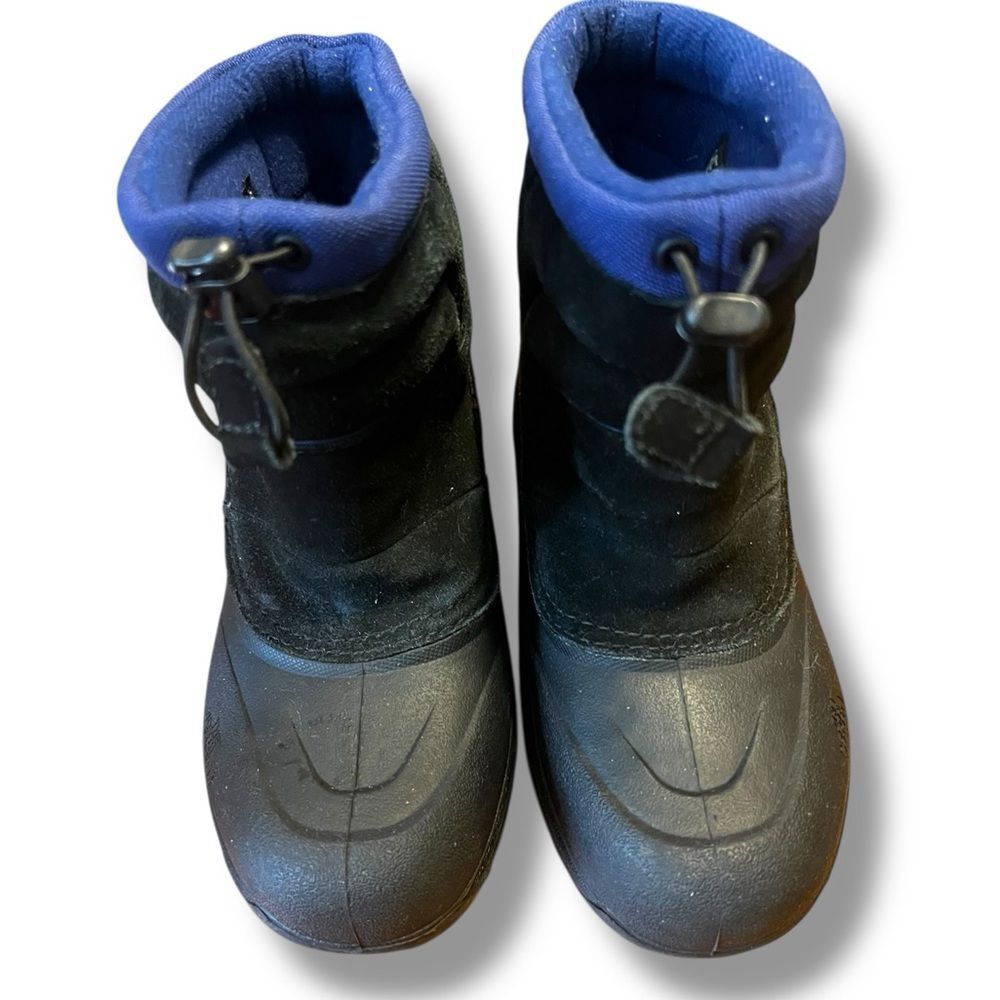 The North Face Powder-Hound Pull-On Boot Black & Blue Outdoor Gorp Boys Size 4